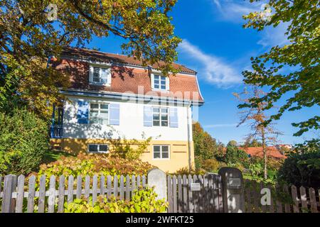 Murnau am Staffelsee : Maison Münter-Haus à Oberbayern, Pfaffenwinkel, haute-Bavière, Bayern, Bavière, Allemagne Banque D'Images