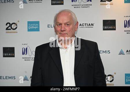 Londres, Royaume-Uni. 31 janvier 2024. Jeff Probyn est un ancien joueur de Rugby Union qui assiste au Nordoff and Robbins Legends of Rugby Dinner 2024 au Grosvenor House Hotel Londres, Royaume-Uni. Crédit : Voir Li/Picture Capital/Alamy Live News Banque D'Images