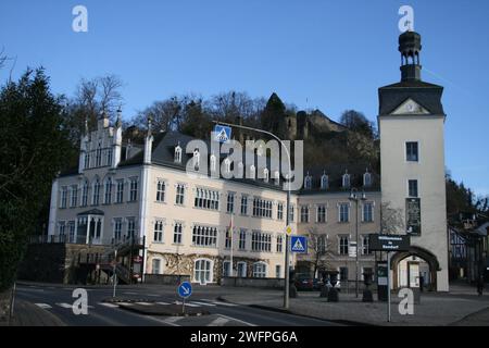 Schloss Sayn Stammsitz der Familie zu Sayn-Wittgenstein *** Château de Sayn Siège ancestral de la famille Sayn Wittgenstein Copyright : xStopperx/xEibner-Pressefotox EP asr Banque D'Images