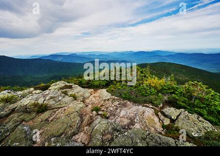 Vue depuis carter Dome Peak, White Mountains, New Hampshire, États-Unis Banque D'Images