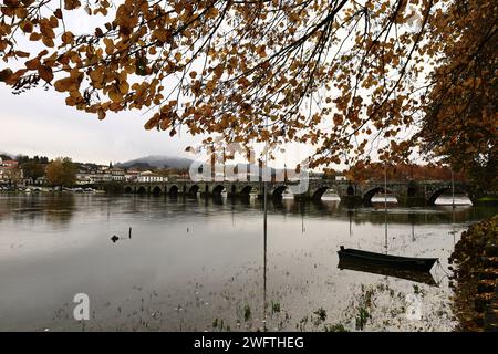 Ponte de Lima est la plus ancienne vila du Portugal Banque D'Images