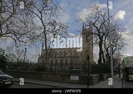 St Luke's Church cale Street Chelsea Londres Angleterre où Charles Dickens s'est marié avec Catherine Hogarth en 1836 Banque D'Images