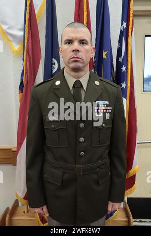 Lawton fort Sill, Oklahoma - le PFC Kamau Richardson a reçu le prix d ...