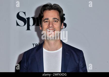 New York, NY, États-Unis. 21 septembre 2018. Stephan Paternot à la première de National Geographics Valley of the Boom au Spring Verizon Space. Crédit : Steve Mack/Alamy Banque D'Images