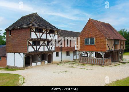 Weald & Downland Living Museum Town Lane, Singleton, Chichester West Sussex, maison de l'émission de télévision, The Repair Shop Banque D'Images