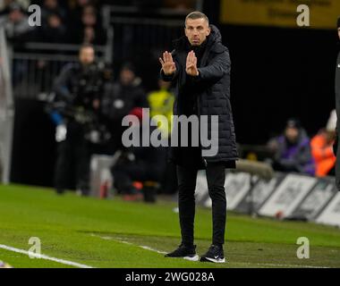 Wolverhampton, Royaume-Uni. 1 février 2024. Gary O'Neil Manager des Wolverhampton Wanderers lors du match de Premier League à Molineux, Wolverhampton. Le crédit photo devrait se lire : Andrew Yates/Sportimage crédit : Sportimage Ltd/Alamy Live News Banque D'Images