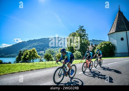 Course autour d'Attersee Autriche 2023 Banque D'Images