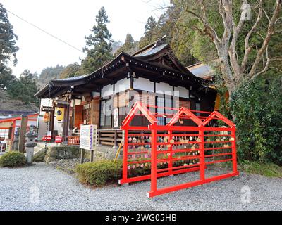 Temple Rissyakuji (Yamadera) un temple bouddhiste centenaire à Yamadera, Yamagata, Japon Banque D'Images