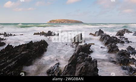 A Petrel Cove Banque D'Images