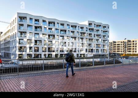 Zone de développement EuropaCity à Berlin. Le projet Europacity couvre une superficie de 61 hectares. Environ 3 000 appartements et bureaux sont en construction Banque D'Images