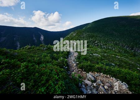 Vue depuis Mount Bond, White Mountains National Forest, New Hampshire, États-Unis Banque D'Images