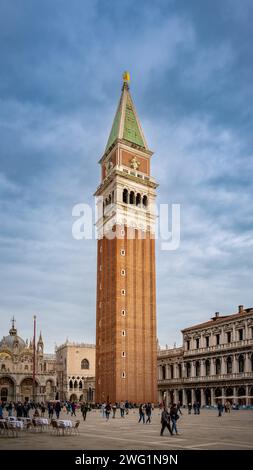 Campanile di San Marco, Venise, Italie Banque D'Images