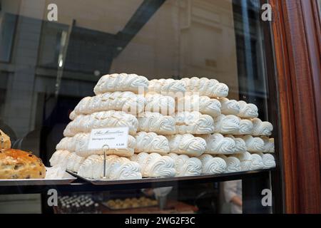 Meringue Torsadee à Bruxelles Banque D'Images