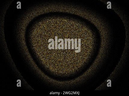 Fond de paillettes dorées scintillantes. Motif abstrait Noise stipple Dots. Vecteur en pointillés Illustration de Vecteur