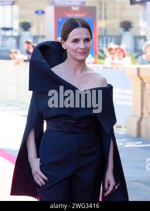 JULIETTE BINOCHE - PREMIO DONOSTIA / 70 FESTIVAL DE CINE DE SAN SEBASTIAN - ZINEMALDIA - ESPAGNE / EUROPE Banque D'Images