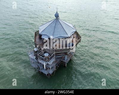 drone pictures vue du ciel Banque D'Images