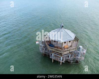 drone pictures vue du ciel Banque D'Images