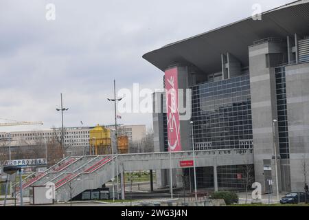 Stark Arena, New Belgrade. Serbie Banque D'Images