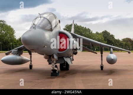 Espagne Harrier AV-8B, RAF Fairford Banque D'Images