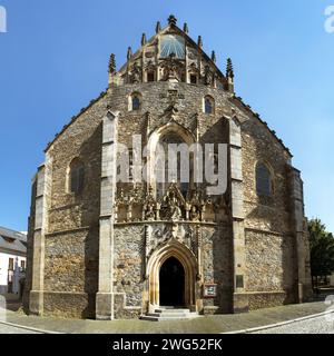 Klatovy, église dans la ville de Klatovy, église de la Nativité de la Vierge Marie, République tchèque Banque D'Images