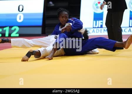 Thierry Larret/Maxppp. Judo International. Paris Grand Chelem. Accor Arena Bercy, Paris (75), le 3 fevrier 2024. Crédit : MAXPPP/Alamy Live News Banque D'Images