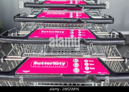 Sutterlüty, Mein Ländlemarkt dans le Vorarlberg, Autriche Banque D'Images