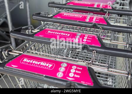 Sutterlüty, Mein Ländlemarkt dans le Vorarlberg, Autriche Banque D'Images