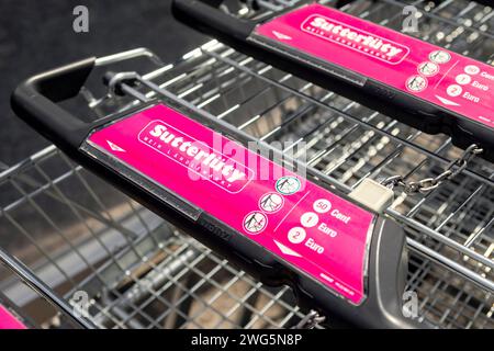 Sutterlüty, Mein Ländlemarkt dans le Vorarlberg, Autriche Banque D'Images