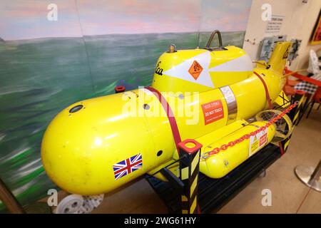 Mod hack vert secret bunker cheshire, utilisé dans l'abri nucléaire de la guerre froide, poste de commandement maintenant un musée Banque D'Images