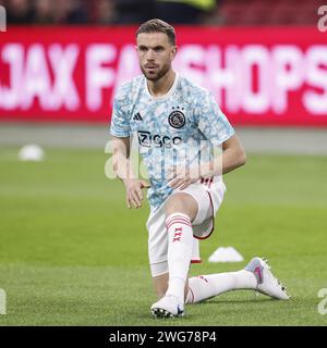 Amsterdam, pays-Bas. 03 février 2024. AMSTERDAM, 03-02-2024, JohanCruyff Arena, saison de football néerlandaise Eredivisie 2023/2024. Match entre Ajax et PSV. Crédit : Pro Shots/Alamy Live News Banque D'Images