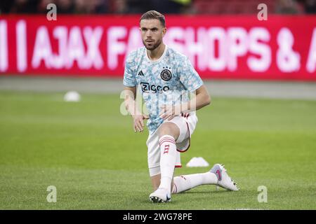 Amsterdam, pays-Bas. 03 février 2024. AMSTERDAM, 03-02-2024, JohanCruyff Arena, saison de football néerlandaise Eredivisie 2023/2024. Match entre Ajax et PSV. Crédit : Pro Shots/Alamy Live News Banque D'Images