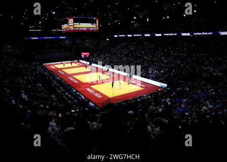 Thierry Larret/Maxppp. Judo International. Paris Grand Chelem. Accor Arena Bercy, Paris (75), le 3 fevrier 2024. Crédit : MAXPPP/Alamy Live News Banque D'Images