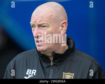 Glasgow, Royaume-Uni. 03rd Feb, 2024. Les Rangers FC affrontent le Livingston FC à l'Ibrox Stadium, le stade des Rangers, dans un match de premier rang écossais de Cinch. Les Rangers sont actuellement 2e de la ligue, 5 points derrière le Celtic et Livingston FC sont en bas de la ligue avec seulement 13 points. Crédit : Findlay/Alamy Live News Banque D'Images