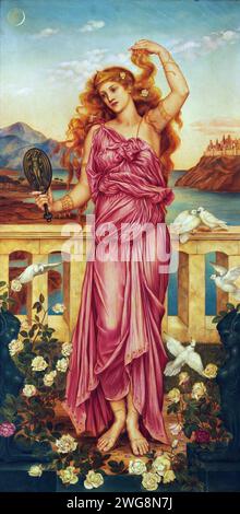 Hélène de Troie, 1898, peinture d'Evelyn de Morgan Banque D'Images