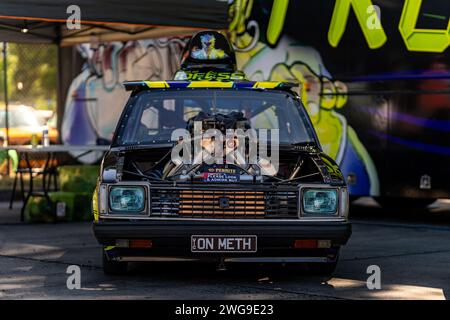 Dandenong, Australie. 3 février 2024. Salon automobile au Penrith Oil / Grove Racing Livery Reveal. Crédit : James Forrester/Alamy Live News Banque D'Images