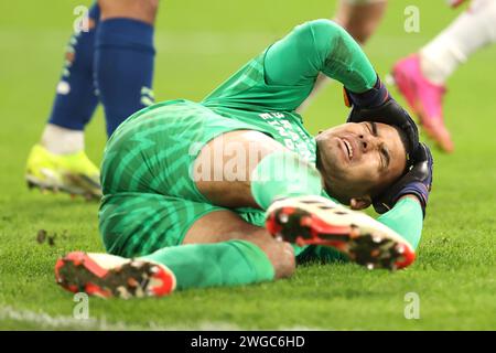 Amsterdam, pays-Bas. 3 février 2024. AMSTERDAM, PAYS-BAS - 3 FÉVRIER : Walter Benitez lors du match néerlandais d'Eredivisie entre l'AFC Ajax et le PSV au Johan Cruijff Arena le 3 février 2024 à Amsterdam, pays-Bas. (Photo de Peter Lous/Orange Pictures) crédit : dpa/Alamy Live News Banque D'Images