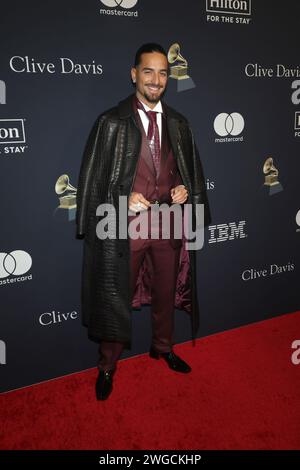 Beverly Hills, ca. 03 février 2024. Maluma au 66e GRAMMY Awards Pre-GRAMMY Gala & GRAMMY Salute to Industry Icons honorant Jon Platt au Beverly Hilton le 03 février 2024 à Beverly Hills, Californie. Crédit : Faye Sadou/Media Punch/Alamy Live News Banque D'Images
