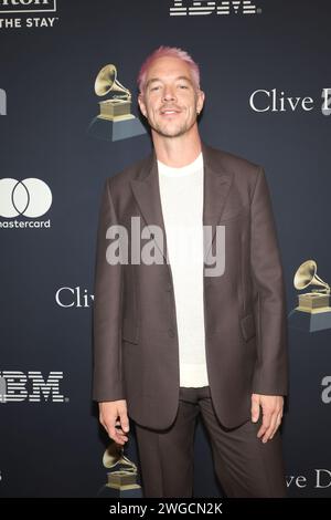Beverly Hills, ca. 03 février 2024. Diplo au 66e GRAMMY Awards Pre-GRAMMY Gala & GRAMMY Salute to Industry Icons honorant Jon Platt au Beverly Hilton le 03 février 2024 à Beverly Hills, Californie. Crédit : Faye Sadou/Media Punch/Alamy Live News Banque D'Images