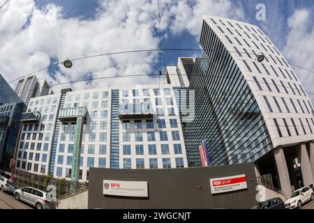 BFG Cour fédérale autrichienne des finances et Ministère fédéral autrichien des finances à Vienne, Autriche Banque D'Images