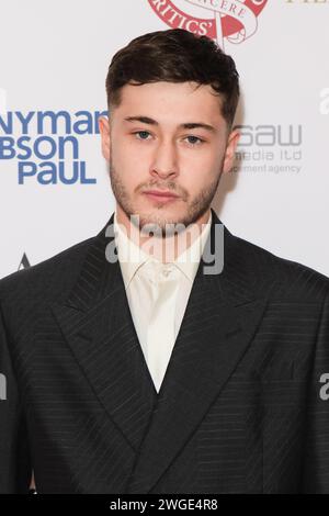 The Mayfair Hotel, Londres, Royaume-Uni. 4 février 2024. Samuel Bottomley photographié lors de la 44e cérémonie des London Critics' Circle film Awards. Photo de Julie Edwards./Alamy Live News Banque D'Images