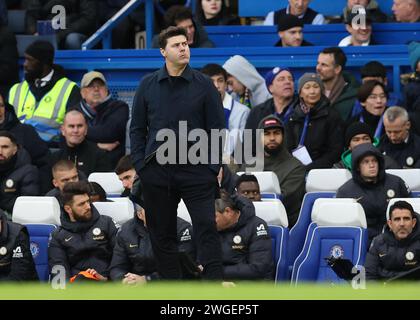 Londres, Royaume-Uni. 4 février 2024. Mauricio Pochettino, Chelsea lors du match de Premier League à Stamford Bridge, Londres. Le crédit photo devrait se lire : Paul Terry/Sportimage crédit : Sportimage Ltd/Alamy Live News Banque D'Images