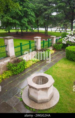 Le Roger Williams National Memorial, l'établissement original de Providence, Rhode Island, établi par le ministre Roger Williams en 1636 Banque D'Images