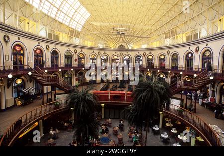 UK, Yorkshire, Leeds, à l'intérieur de la Bourse de maïs. Banque D'Images