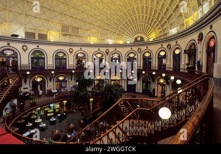 UK, Yorkshire, Leeds, à l'intérieur de la Bourse de maïs. Banque D'Images