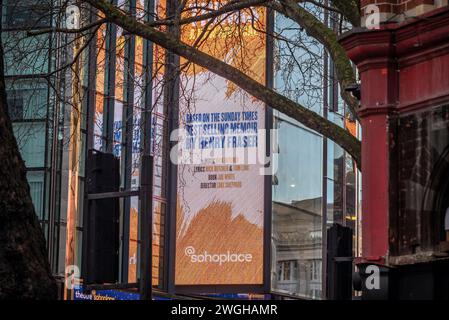 @Sohoplace West End Theatre, Tottenham court Road, Londres, Angleterre, Royaume-Uni Banque D'Images