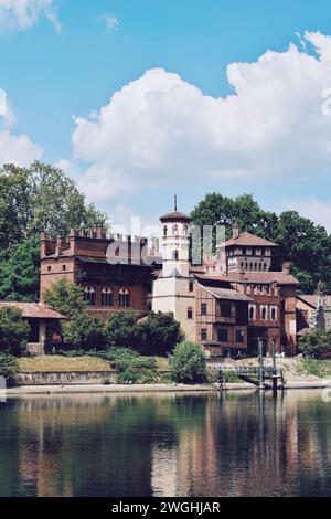 Ancienne ville médiévale de Turin en Italie. Le 9 mai 2022 Banque D'Images