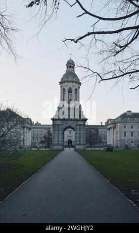 Trinity College à Dublin, Irlande, le 18 novembre 2019 Banque D'Images