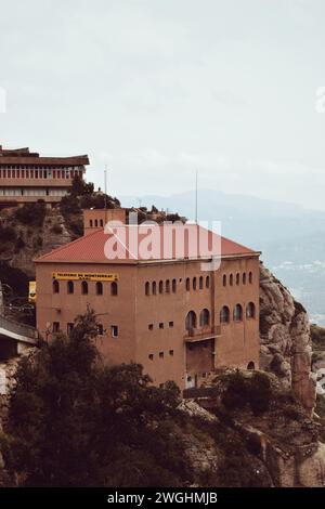 Monastère de Montserrat en Catalogne, Espagne, le 11 mai 2023 Banque D'Images