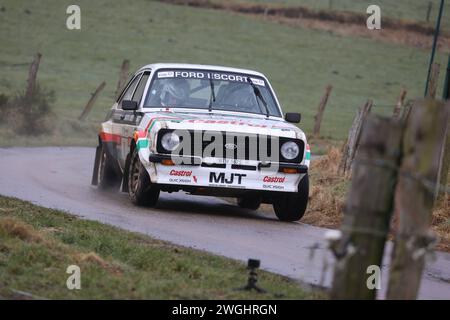 Bastogne Rallye Legend boucles de Bastogne, 03.02.2024 7 Olivier Cartelle bel / ANDRE Leyh bel, Ford Escort Rs 2000 MK II Rallye Legend boucles de Bastogne, 03.02.2024 *** Bastogne Rallye Legend boucles de Bastogne, 03 02 2024 7 Olivier Cartelle bel ANDRE Leyh bel , Ford Escort RS 2000 MK II Rallye Legend boucles de Bastogne, 03 02 2024 Copyright : xAugstx/xEibner-Pressefotox EP jat Banque D'Images