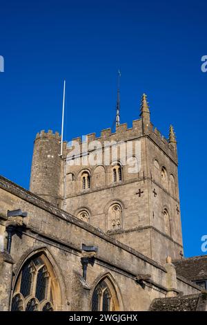 Church Tower of St Johns Church, St Johns Church, Devizes, Wiltshire, Angleterre, UK, GB. Banque D'Images